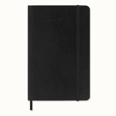 Agenda Moleskine 2024-2025 Negro