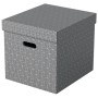 Boîte de rangement Esselte 628289 Gris Carton (3 Unités)