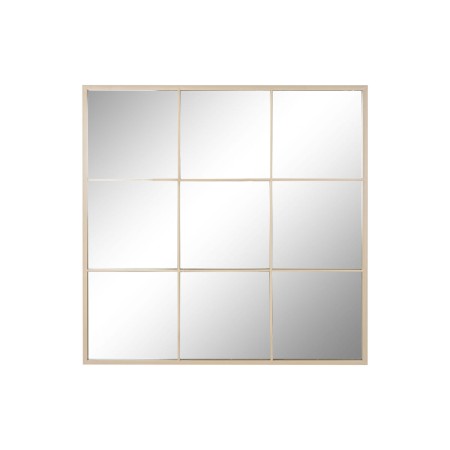 Miroir mural Home ESPRIT Beige Fenêtre Scandi 90 x 2 x 90 cm
