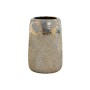 Vase Home ESPRIT Doré Bicolore Grès Moderne Finition vieillie 17 x 17 x 26 cm
