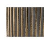 Jarrón Home ESPRIT Dorado Gres Moderno 17 x 17 x 39 cm