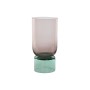 Vase Home ESPRIT Bicolore Verre 15 x 15 x 32 cm