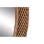 Miroir mural Home ESPRIT Marron Clair Naturel Urbaine 72 x 7 x 72 cm