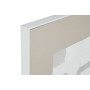 Cuadro Home ESPRIT Blanco Beige Poliestireno Lienzo Abstracto Urbano 82 x 4 x 81,5 cm (2 Unidades)