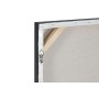 Cadre Home ESPRIT Noir Toile Bois MDF Femme Moderne 120 x 4 x 90 cm (2 Unités)
