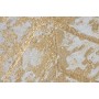 Cuadro Home ESPRIT Blanco Dorado Lienzo Madera MDF Moderno Hoja de planta 82 x 4,5 x 82 cm (2 Unidades)