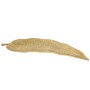 Vaciabolsillos Romimex Dorado Aluminio Hoja de planta 96 x 6 x 33 cm