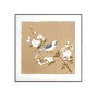 Cadre Huile Romimex Bois Toile Nature 62 x 62 x 4 cm
