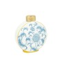 Potiche Romimex Multicouleur Porcelaine Fleurs 23 x 28 x 9 cm