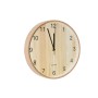 Reloj de Pared Romimex Beige Plástico 30 x 30 x 2 cm