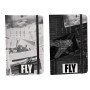 Carnet DKD Home Decor Noir Blanc (14.5 x 2 x 10.5 cm) (2 pcs)