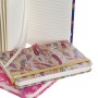 Carnet DKD Home Decor Lila Fuchsia (14.5 x 2 x 10.5 cm) (3 pcs)
