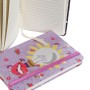 Carnet DKD Home Decor Violet Lila (14.5 x 2 x 10.5 cm) (2 pcs)
