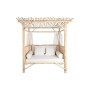 Lit de jardin DKD Home Decor Blanc Naturel 200 x 180 x 200 cm