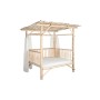 Lit de jardin DKD Home Decor Blanc Naturel 200 x 180 x 200 cm