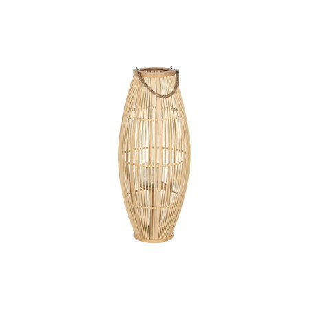 Portavelas Home ESPRIT Natural Marrón claro Bambú 35 x 35 x 85 cm