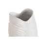 Vase Home ESPRIT Blanc Grès Tropical Feuille d'une plante 21 x 10 x 50 cm
