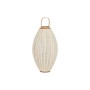 Bougeoir Home ESPRIT Blanc Naturel Bois Verre 40 x 40 x 70 cm