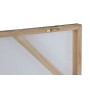 Cuadro Home ESPRIT Blanco Dorado Purpurina Londres Loft 150 x 3 x 100 cm (2 Unidades)