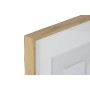 Cuadro Home ESPRIT Blanco Natural Moderno 60 x 4 x 60 cm (2 Unidades)