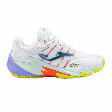 Chaussures de Padel pour Adultes Joma Sport Open Lady 2402 Blanc