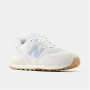 Zapatillas Casual de Mujer New Balance 574 Azul Blanco Azul claro