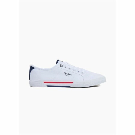 Chaussures casual homme Pepe Jeans Brady Men Basic Blanc