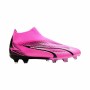 Chaussures de Football pour Adultes Puma Ultra Match+ L FG/A Rose