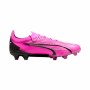 Chaussures de Football pour Adultes Puma Ultra Ultimate FG/AG Rose