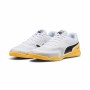 Chaussures de Futsal pour Adultes Puma Truco II Blanc Noir Orange Unisexe