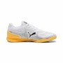 Chaussures de Futsal pour Adultes Puma Truco II Blanc Noir Orange Unisexe