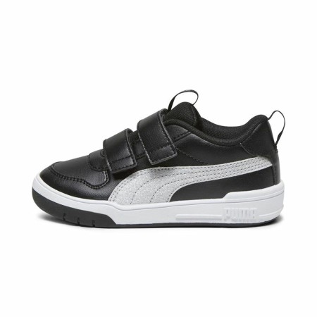 Zapatillas Casual Niño Puma Multiflex Glitz Negro