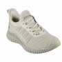 Chaussures de sport pour femme Skechers Bobs Geo-New Aesthet Marron Clair