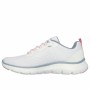 Chaussures de sport pour femme Skechers Flex Appeal 5.0 Blanc Rose