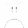 Câble USB NANOCABLE 10.01.6002-CO Blanc 2 m