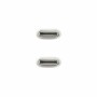 Câble USB NANOCABLE 10.01.6002-CO Blanc 2 m