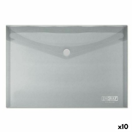 Porte-documents Ingraf Plastique Transparent Broche A5 (10 Unités)