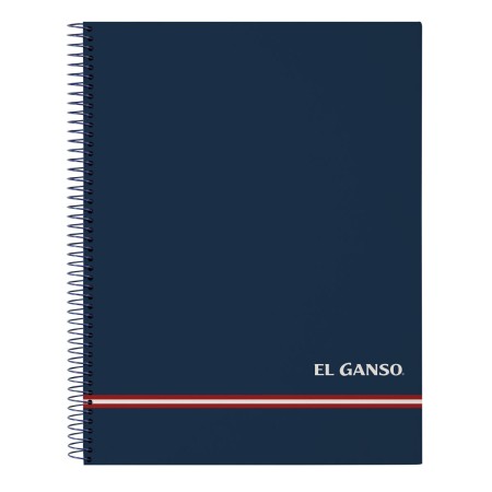 Libreta de Anillas El Ganso Azul A4 120 Hojas