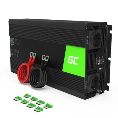 Adaptador de Corriente Green Cell INV22 1500 W 230 V 1 Pieza