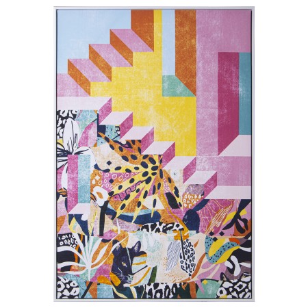 Cadre Alexandra House Living Bois Abstrait 80 x 4 x 120 cm