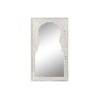 Miroir mural DKD Home Decor S3019167 Blanc Arabe Bois MDF Décapé (70 x 4 x 120 cm)