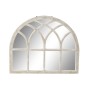 Miroir mural DKD Home Decor Blanc Bois de manguier Décapé (90 x 2,5 x 75,5 cm)