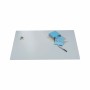 Tapis Antidérapant Durable Duraglas Transparent Plastique Bureau (1 Unité)