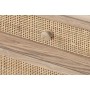Table de Nuit Home ESPRIT Naturel Rotin Bois de paulownia 40 x 30 x 48 cm