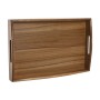 Bandeja Home ESPRIT Natural Acacia 39,5 x 25,5 x 5,5 cm