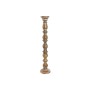 Candelabro Home ESPRIT Marrón Madera de mango Natural Romántico 15 x 15 x 76 cm