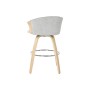 Taburete Home ESPRIT Gris Madera 58 x 56 x 86 cm
