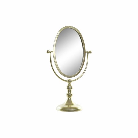 Miroir DKD Home Decor Métal Verre Doré (25 x 13.5 x 43 cm)