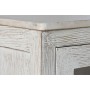 Buffet Home ESPRIT Blanc Verre Bois de manguier 175 x 45,2 x 105 cm