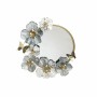 Miroir DKD Home Decor Métal Fleurs Doré (65 x 8 x 72 cm)